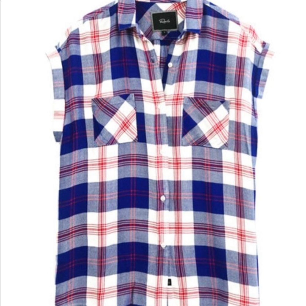 Sleevless Rails Top - image 2